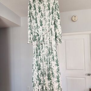 Flows Tropical Print Dress